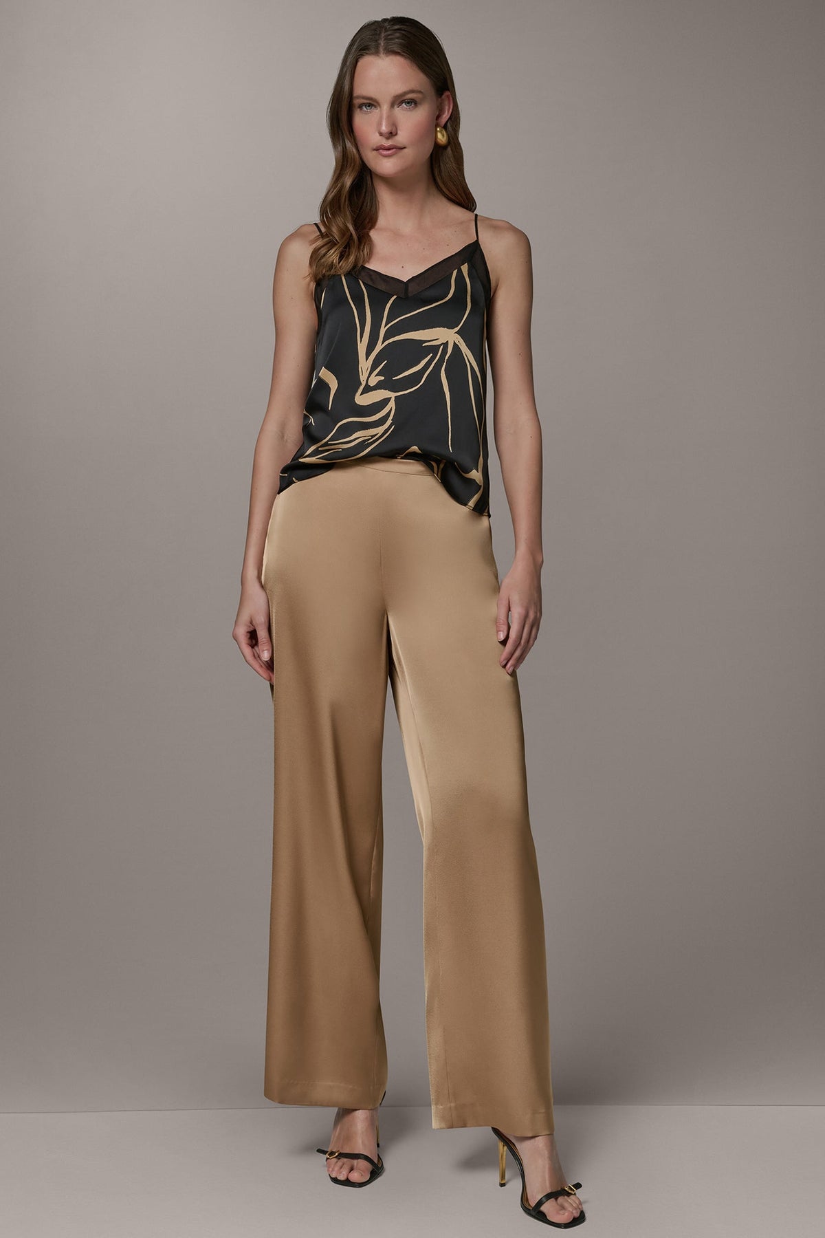 Donna Karan EXTRA HIGH-RISE WIDE-LEG PANT