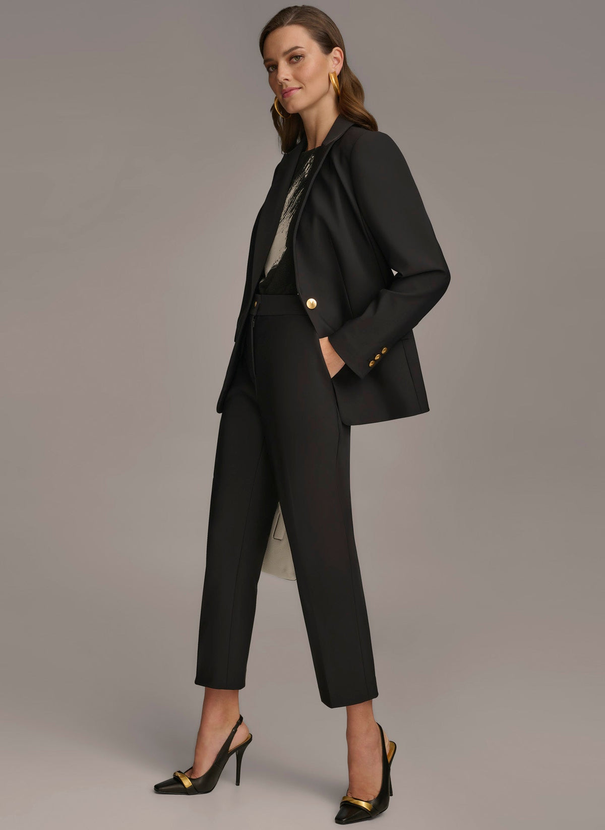 Donna Karan ONE BUTTON JACKET