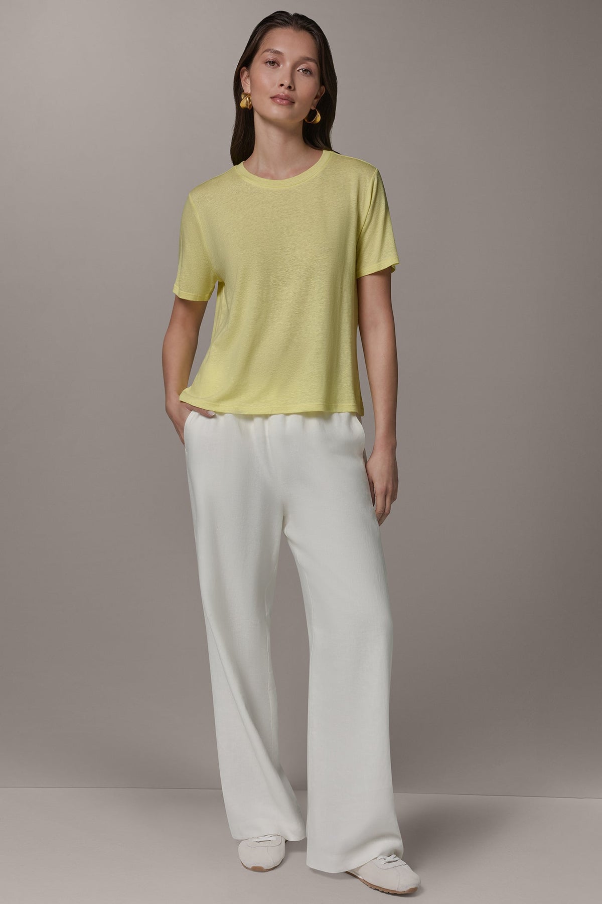 Donna Karan SHORT SLEEVE TEE