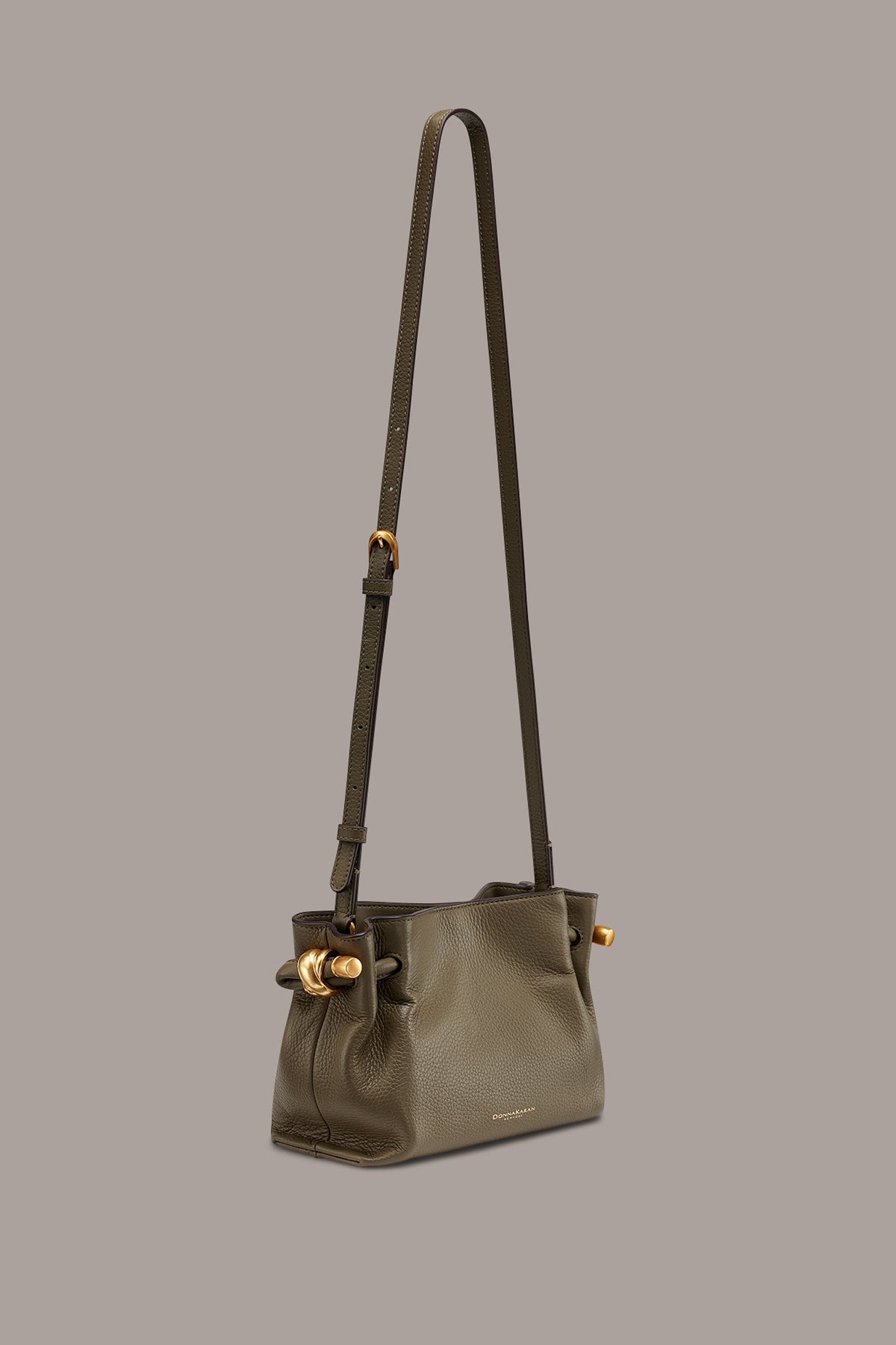 Donna Karan CASHMERE LEATHER CROSSBODY BAG