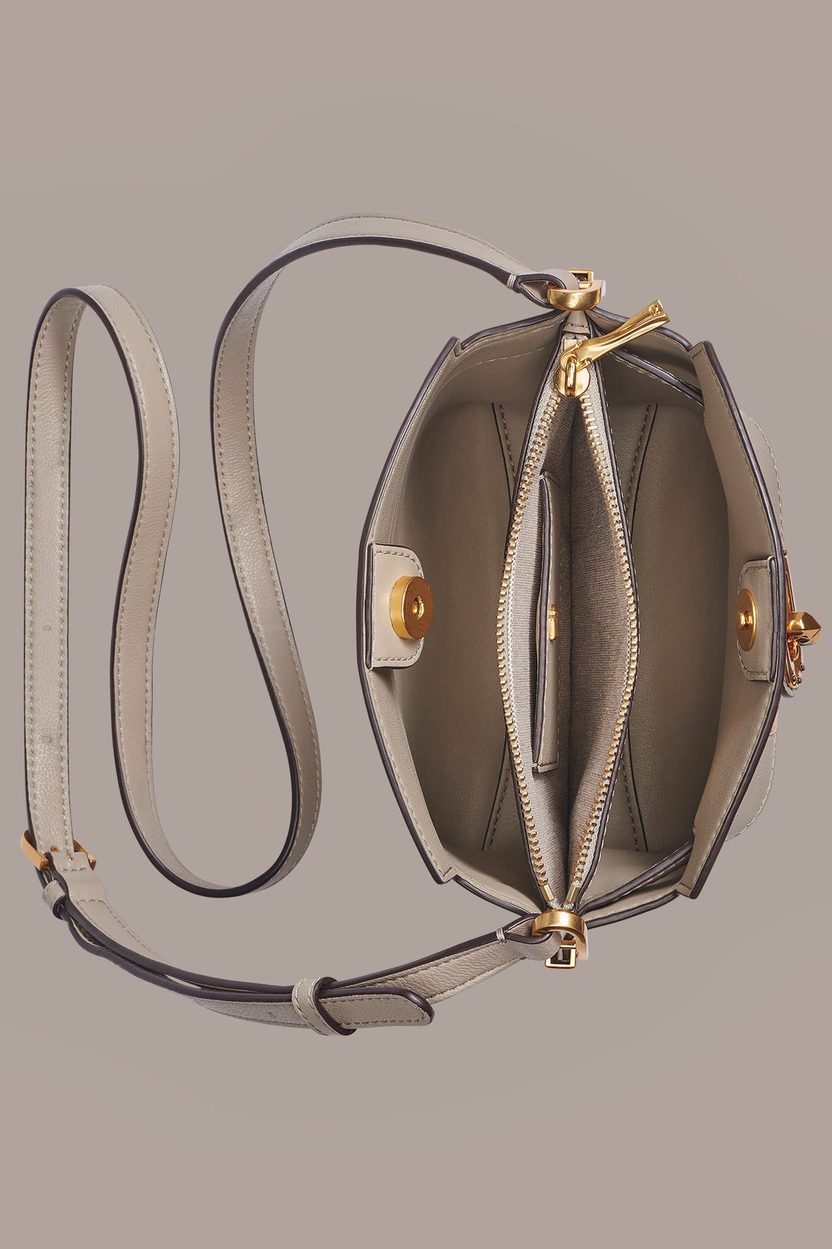 Donna Karan BRIDGEHAMPTON LEATHER CROSSBODY BAG