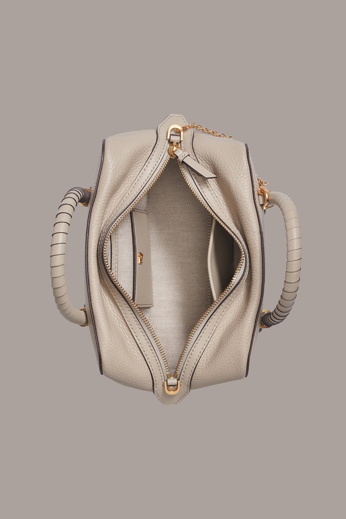 Donna Karan CHANTILLY LEATHER MINI SATCHEL BAG