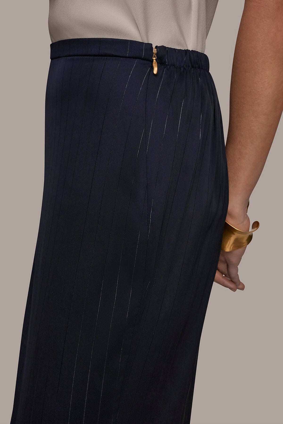 Donna Karan WIDE LEG PULL ON PANT