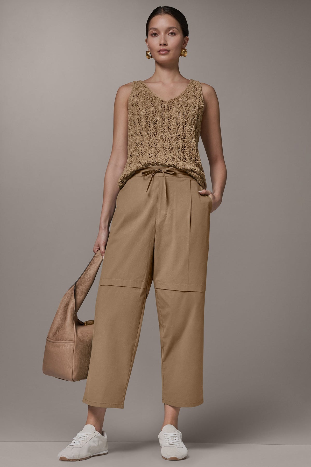 Donna Karan PAPER POPLIN PANT