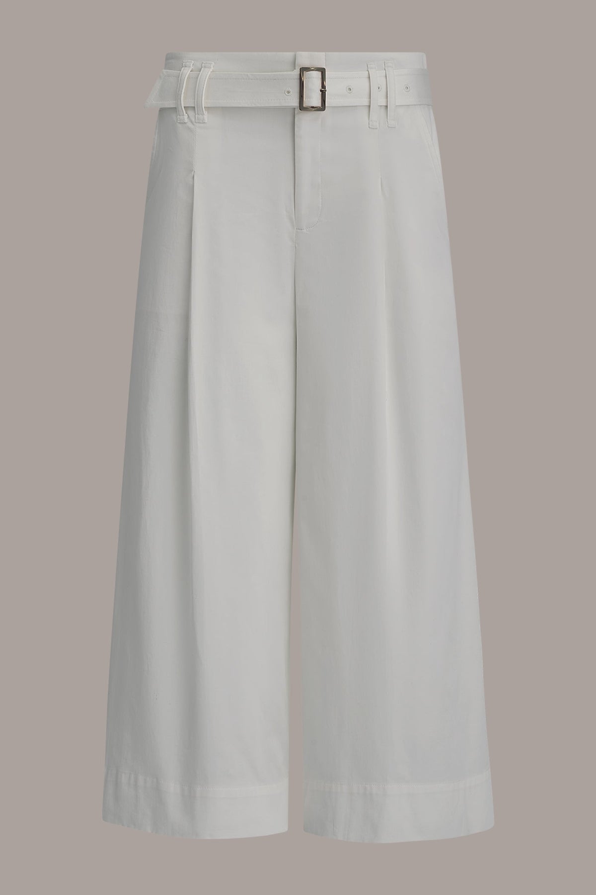 Donna Karan CROPPED EXTRA HIGH-RISE WIDE-LEG PANT