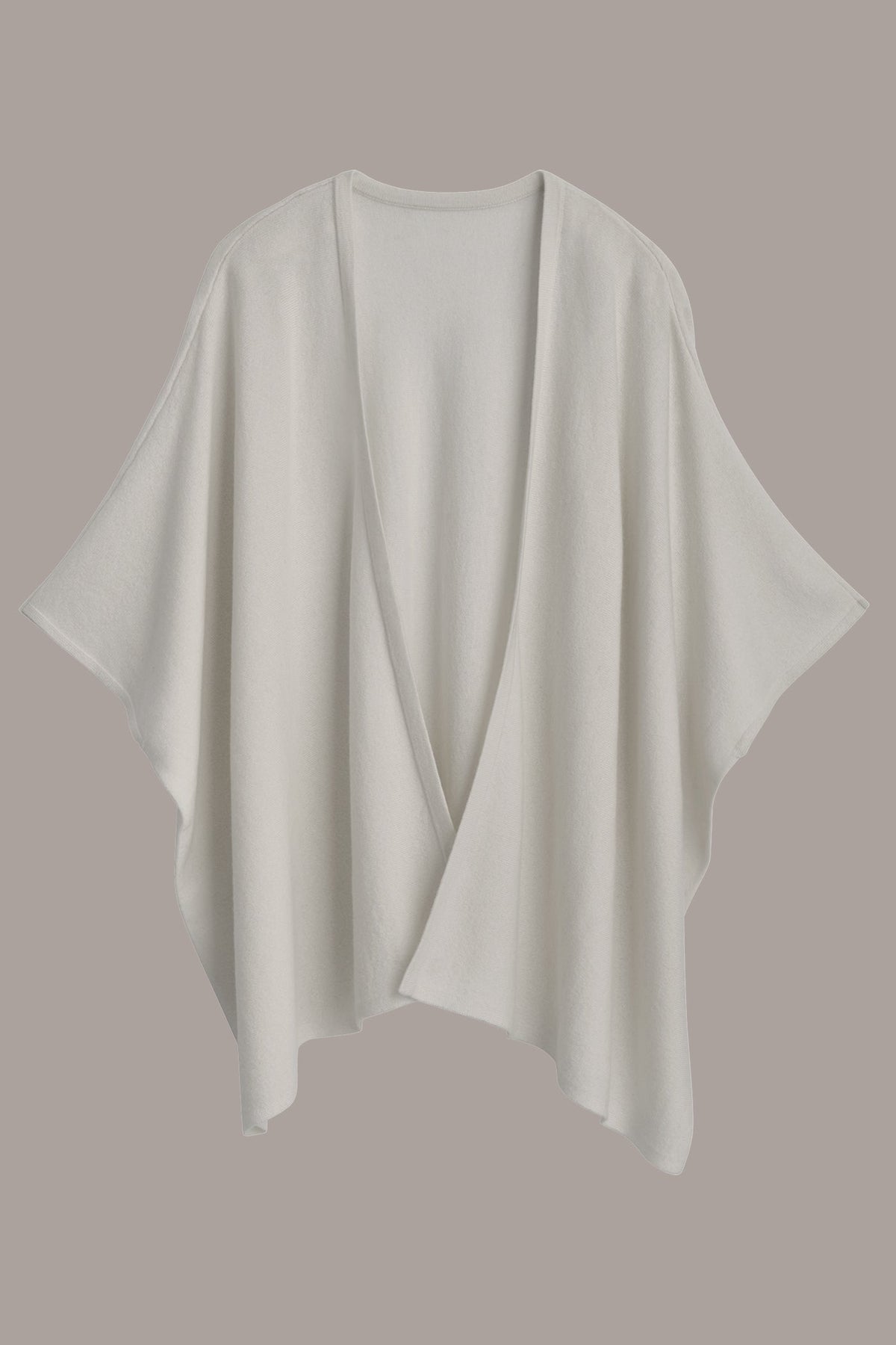Donna Karan CASHMERE SHORT SLEEVE CARDIGAN