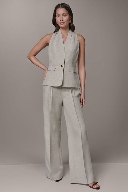 Donna Karan COLLARLESS SUIT VEST