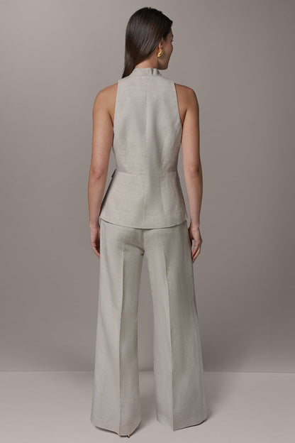 Donna Karan COLLARLESS SUIT VEST