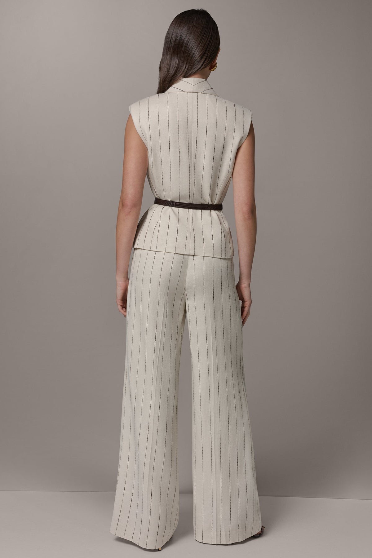 Donna Karan PINSTRIPE VEST