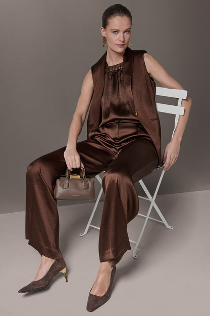 Donna Karan ONE BUTTON SUIT VEST