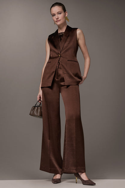 Donna Karan ONE BUTTON SUIT VEST