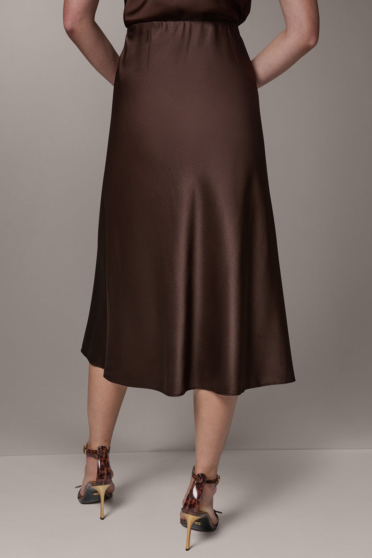 Donna Karan MIDI BIAS SKIRT