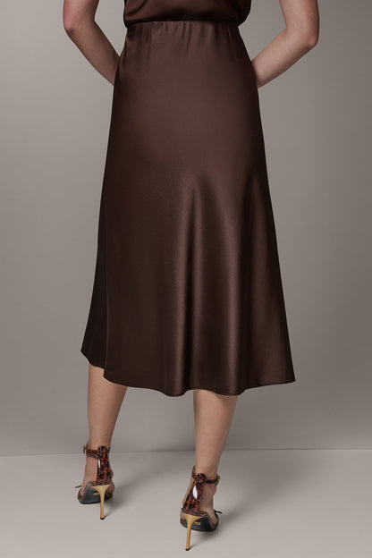 Donna Karan MIDI BIAS SKIRT