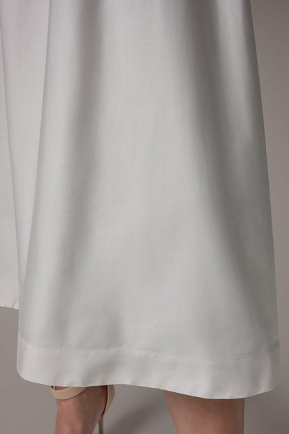 Donna Karan SLEEVELESS MIDI FIT AND FLARE DRESS