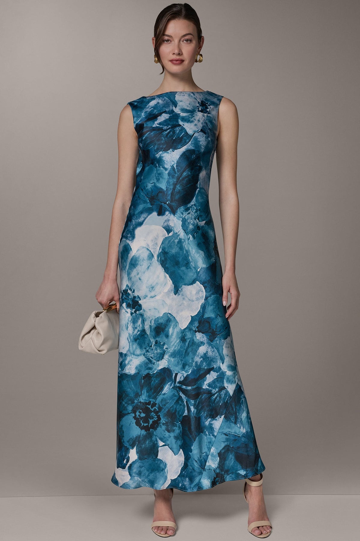 Donna Karan SLEEVELESS TRUMPET GOWN