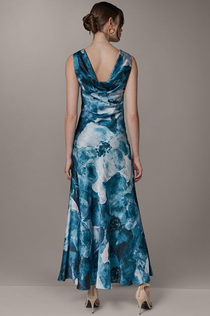 Donna Karan SLEEVELESS TRUMPET GOWN