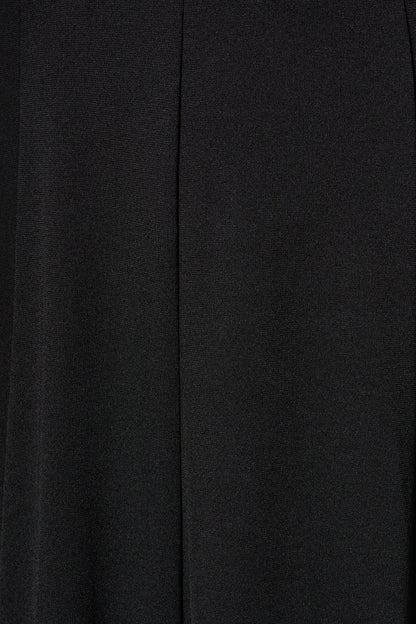 Donna Karan SLEEVELESS MIDI A-LINE HALTER DRESS