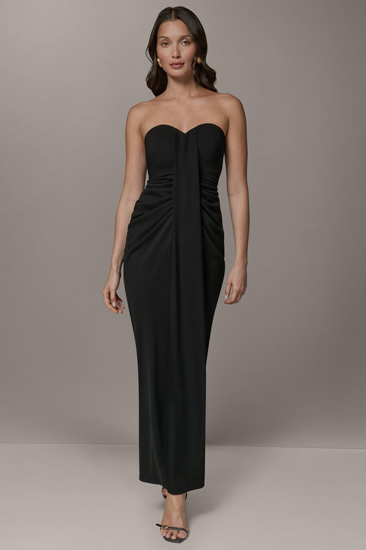 Donna Karan STRAPLESS SWEETHEART GOWN
