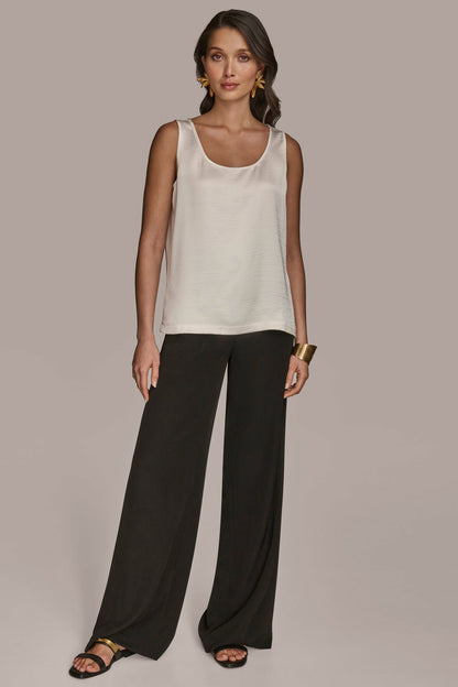 Donna Karan SCOOP NECK SHELL