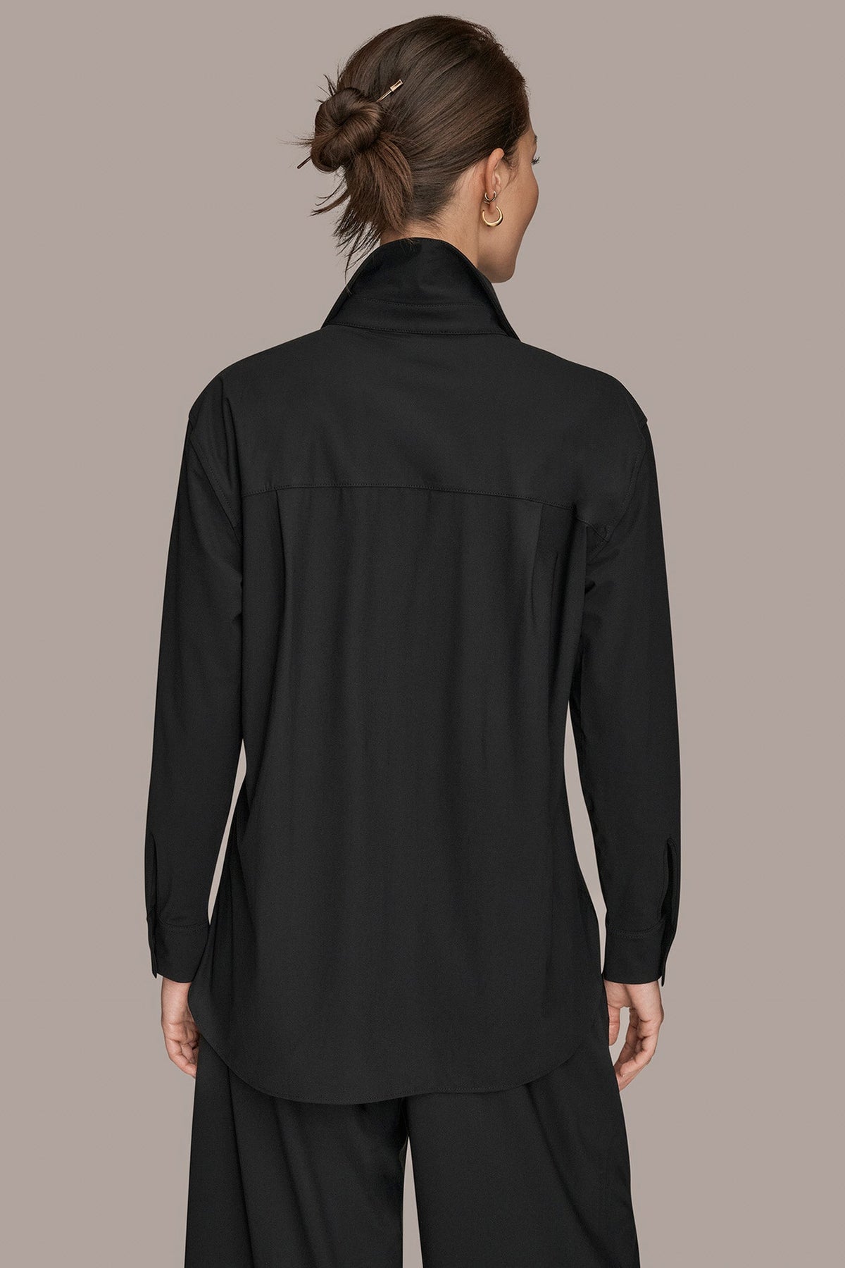 Donna Karan THE MODERN TRAVEL BUTTON-DOWN SHIRT