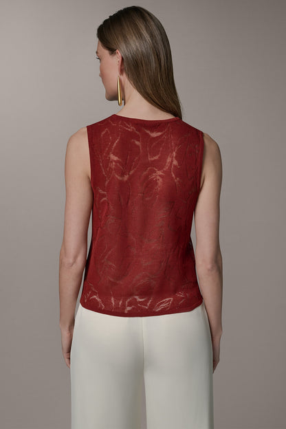 Donna Karan CREW NECK TOP