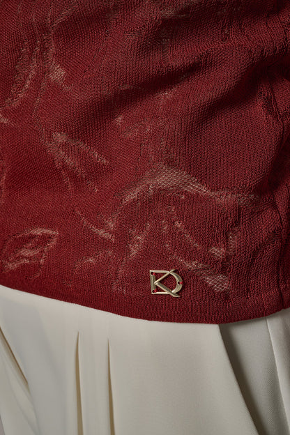Donna Karan CREW NECK TOP