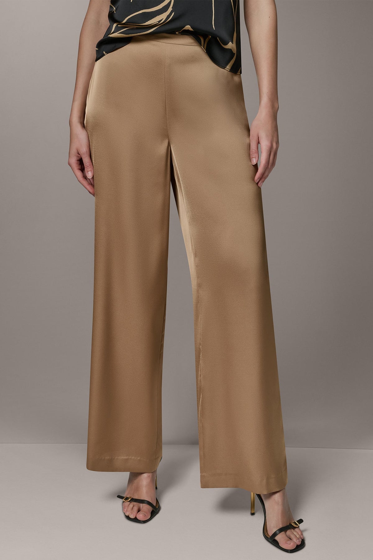 Donna Karan EXTRA HIGH-RISE WIDE-LEG PANT