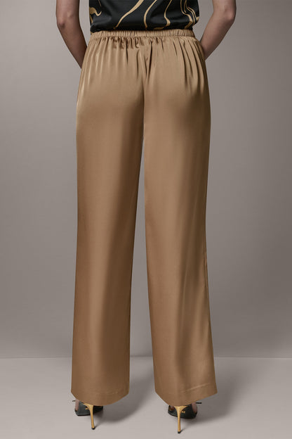 Donna Karan EXTRA HIGH-RISE WIDE-LEG PANT