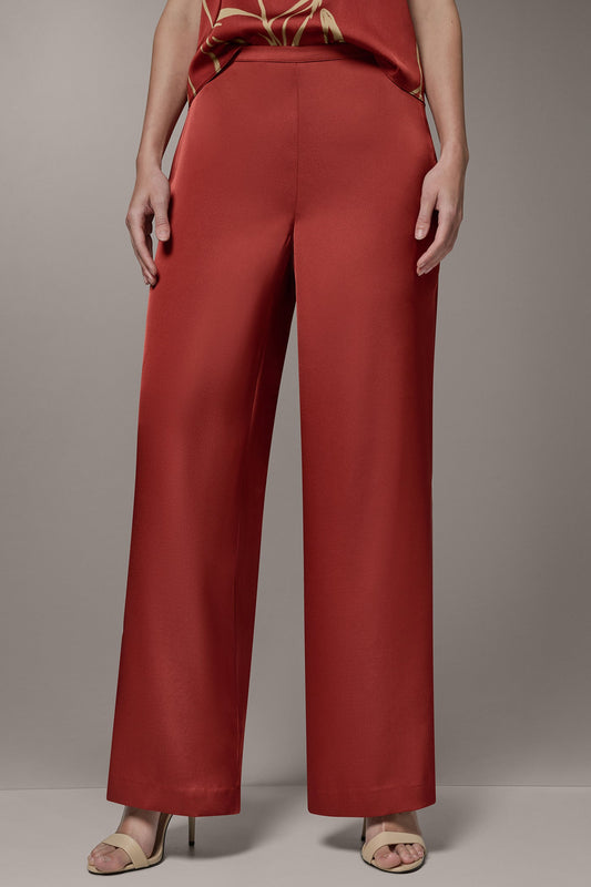 Donna Karan EXTRA HIGH-RISE WIDE-LEG PANT