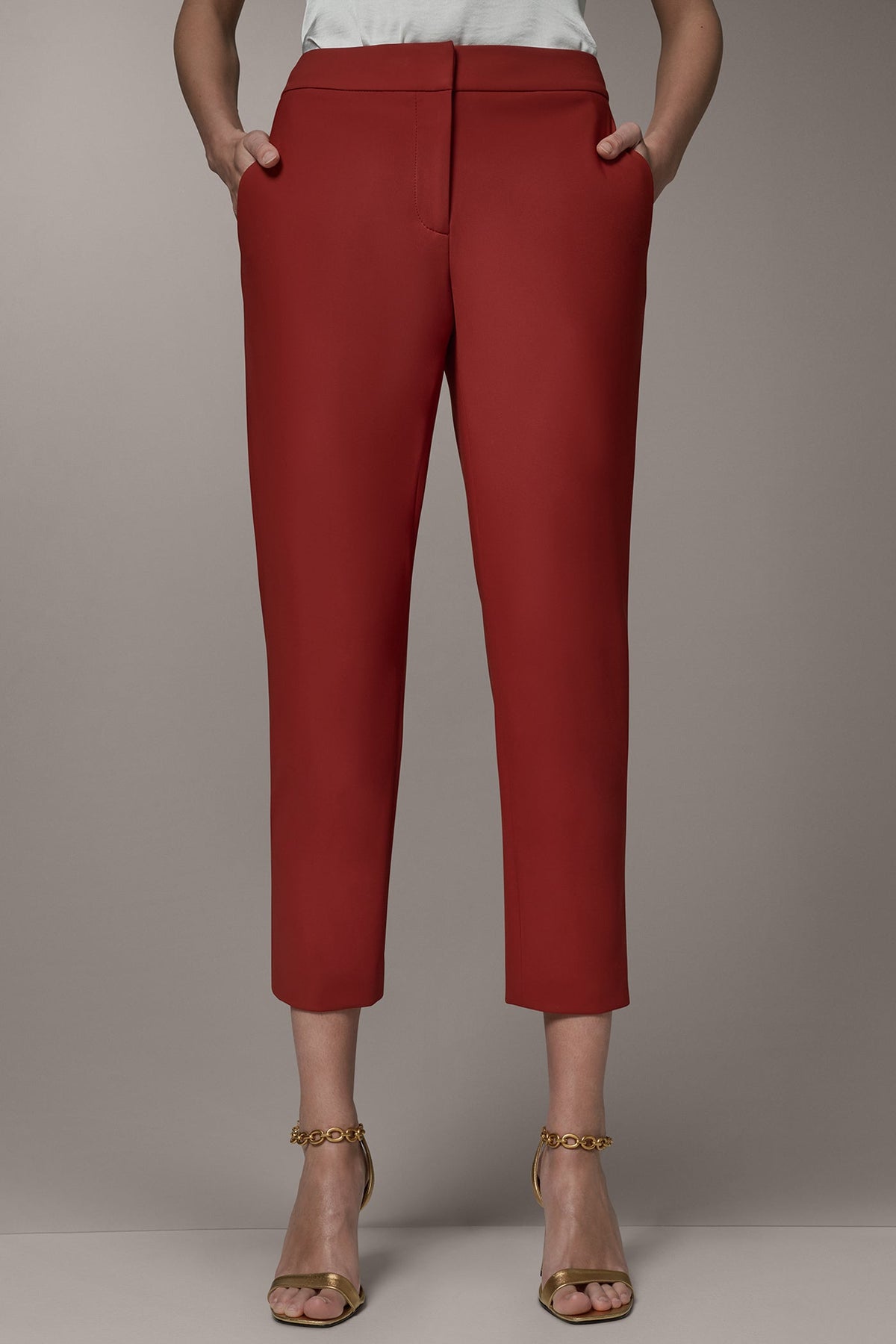 Donna Karan SLIM LEG ANKLE PANT