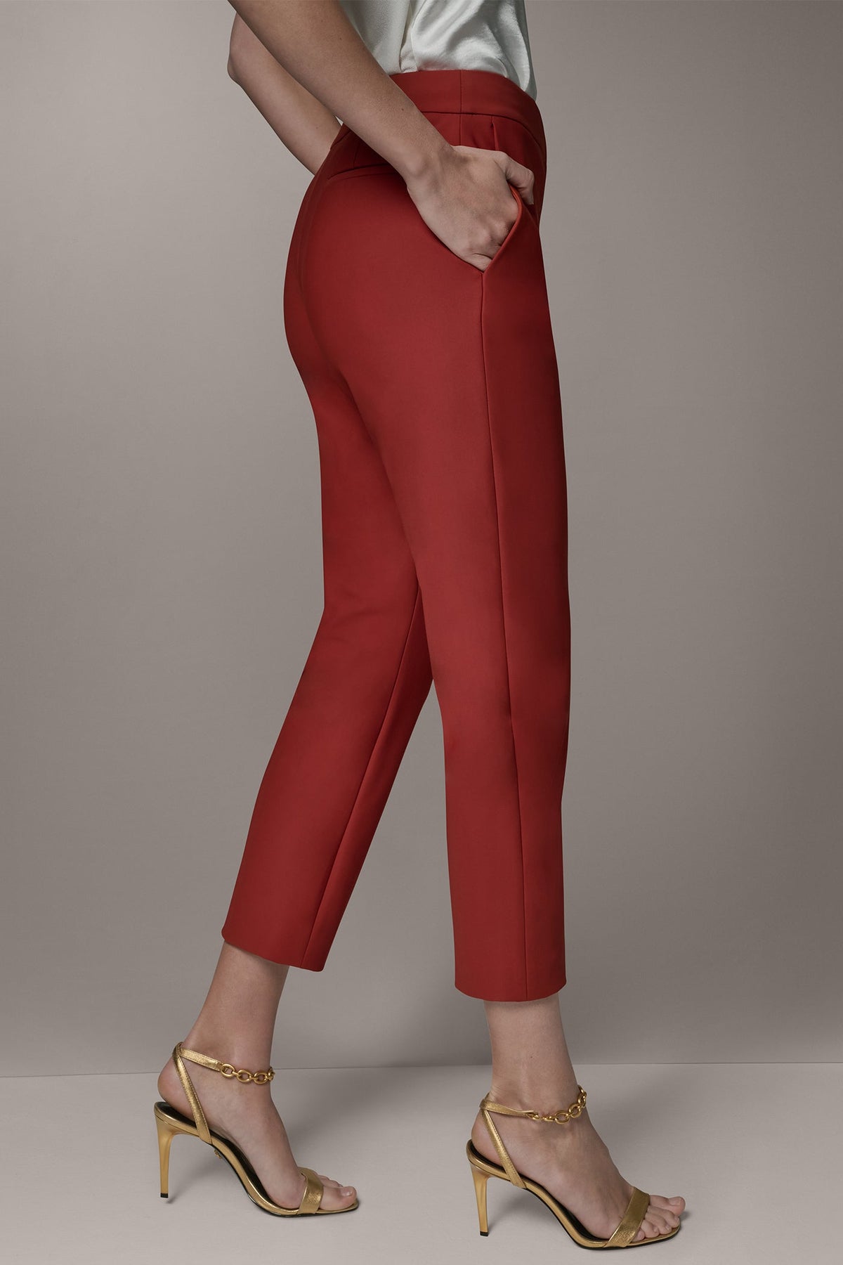 Donna Karan SLIM LEG ANKLE PANT