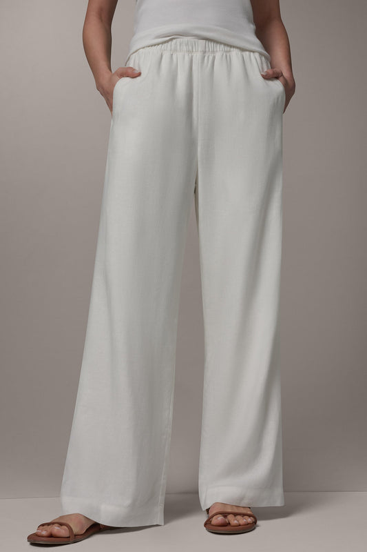 Donna Karan MID-RISE STRAIGHT-LEG ANKLE PANT