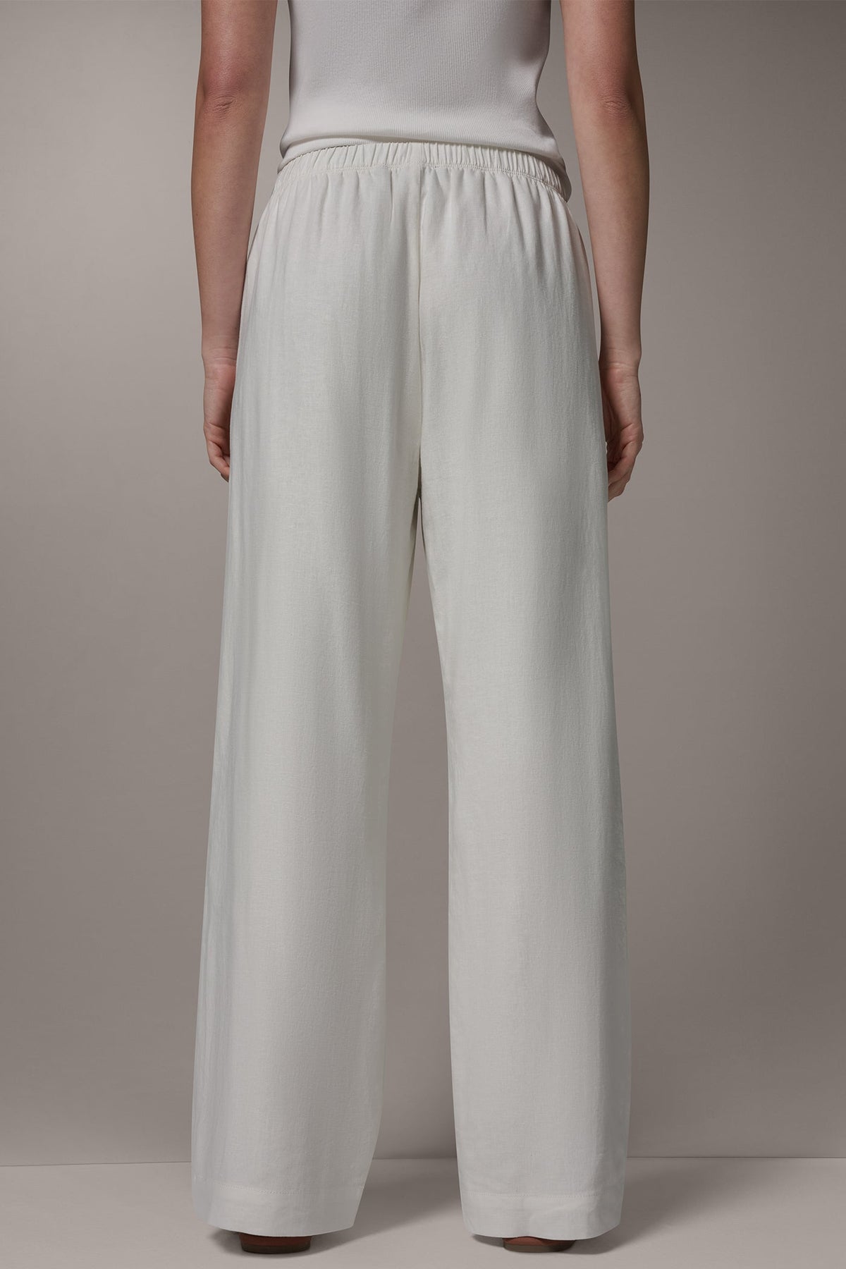 Donna Karan MID-RISE STRAIGHT-LEG ANKLE PANT