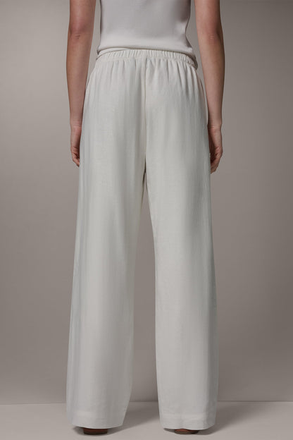 Donna Karan MID-RISE STRAIGHT-LEG ANKLE PANT