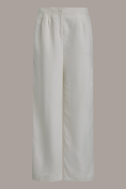 Donna Karan HIGH-RISE WIDE-LEG PANT