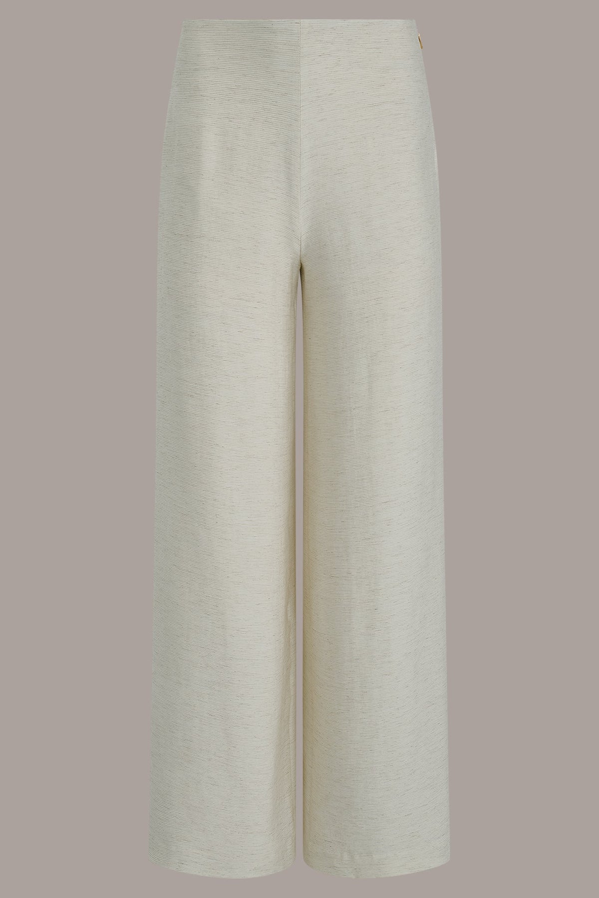 Donna Karan EXTRA HIGH-RISE MÈLANGE WIDE-LEG PANT