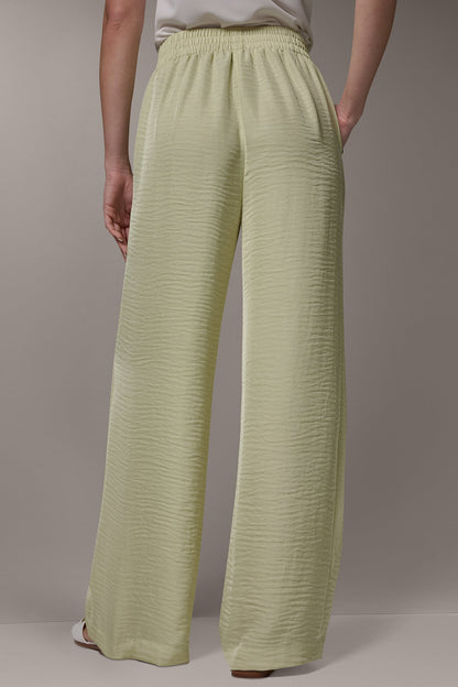 Donna Karan EXTRA HIGH-RISE WIDE-LEG PULL-ON PANT