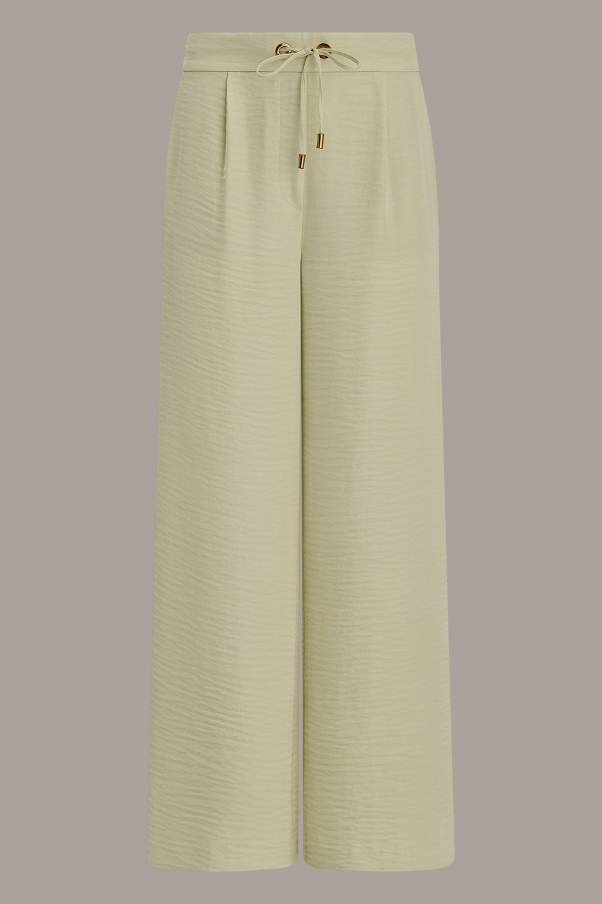 Donna Karan EXTRA HIGH-RISE WIDE-LEG PULL-ON PANT
