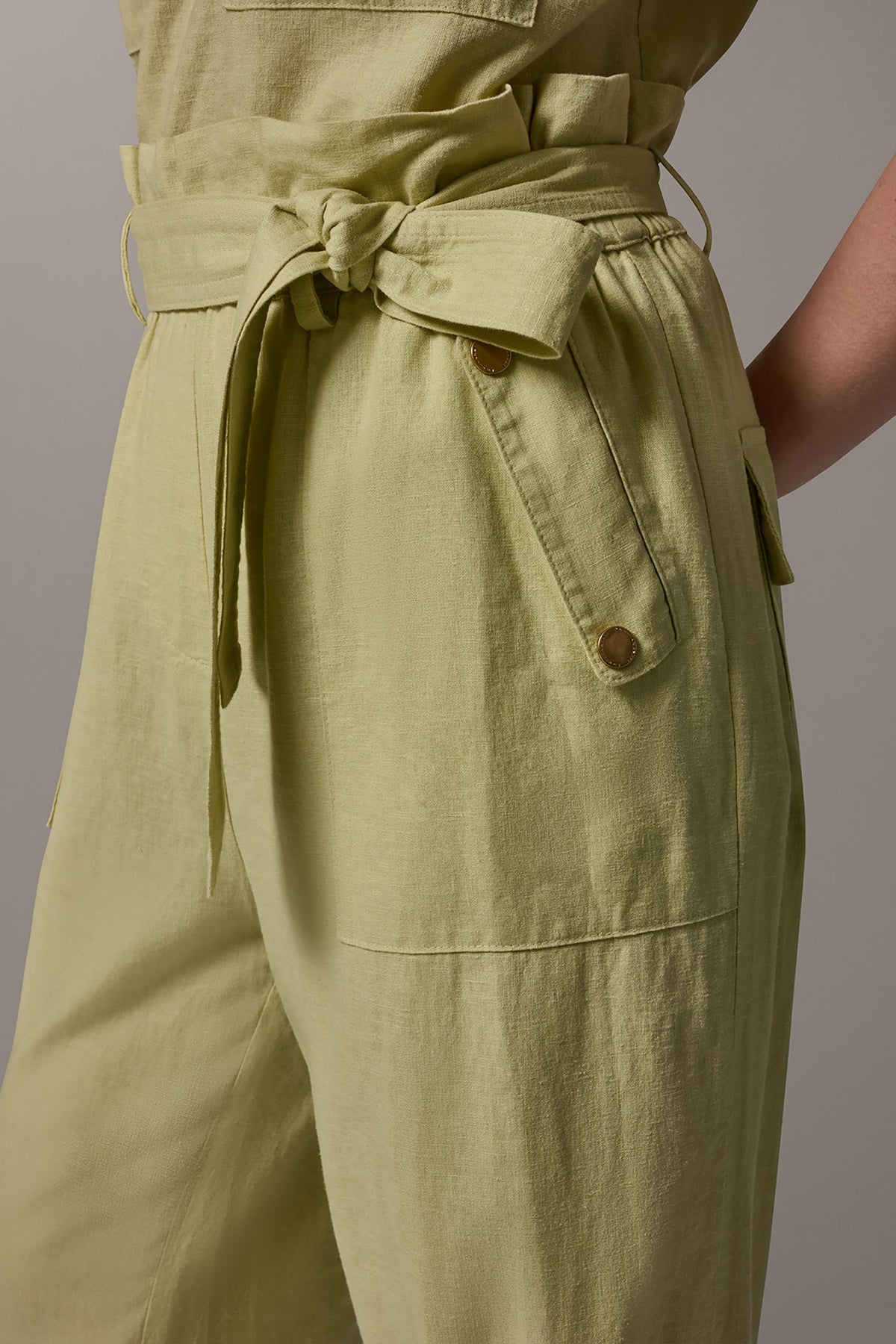 Donna Karan RELAXED PAPERBAG ANKLE PANT