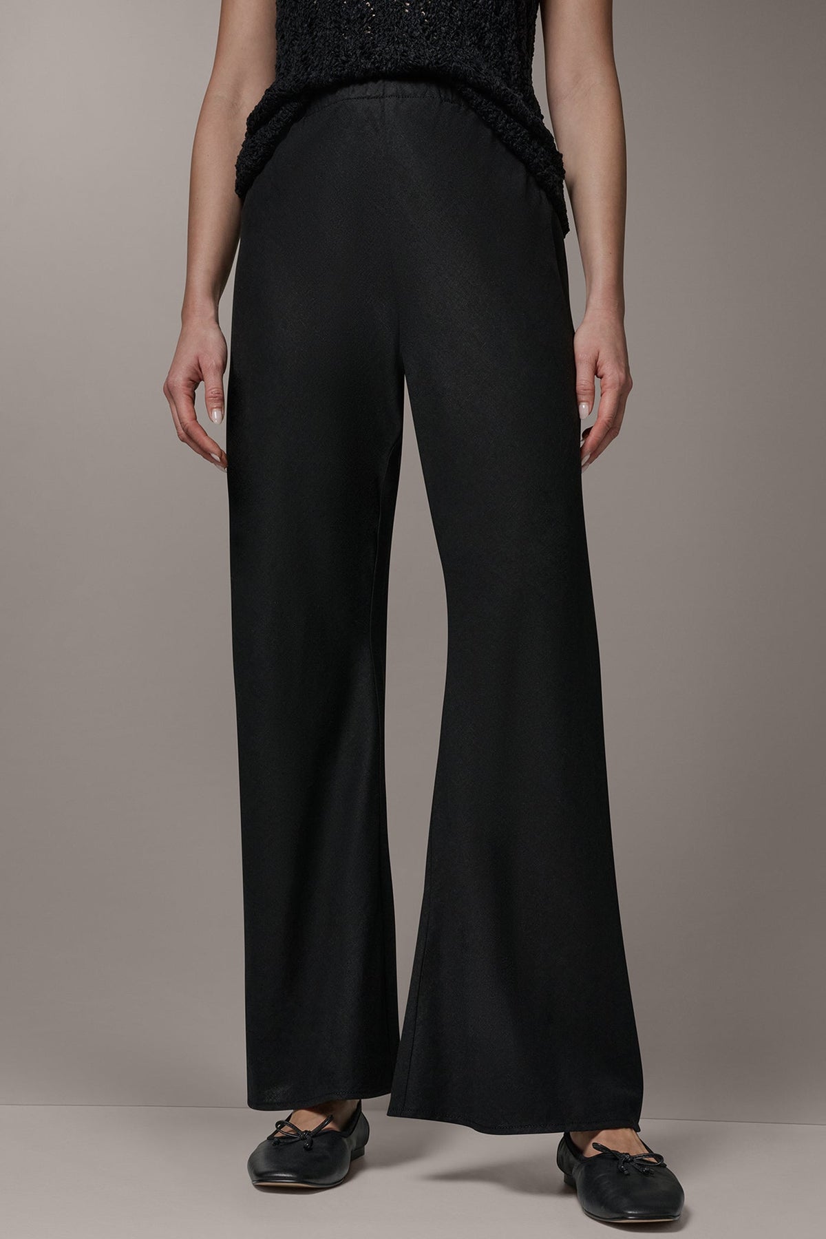 Donna Karan MID-RISE RELAXED ANKLE PANT
