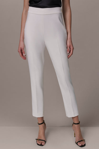 Donna Karan EXTRA HIGH-RISE STRAIGHT ANKLE PANT