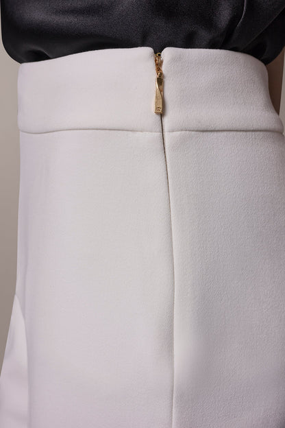 Donna Karan EXTRA HIGH-RISE STRAIGHT ANKLE PANT