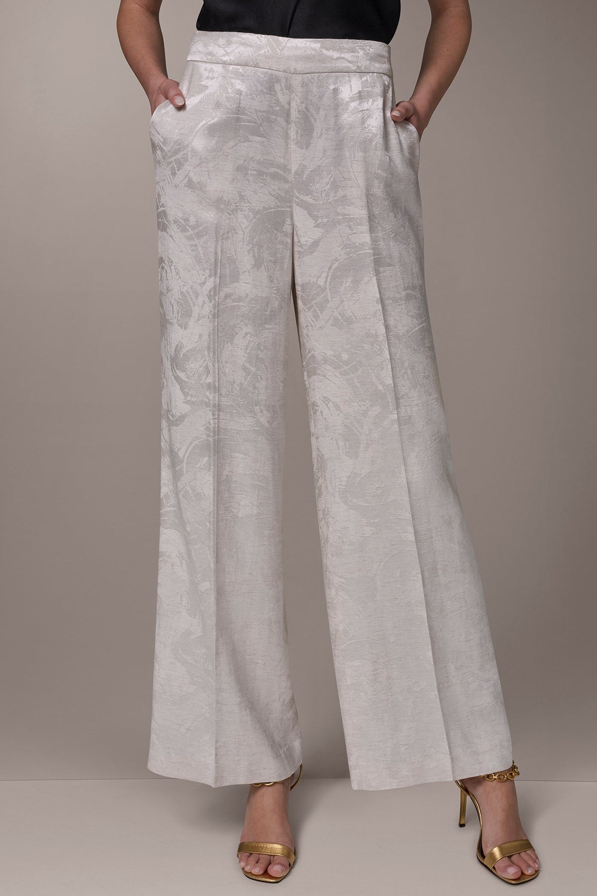 Donna Karan EXTRA HIGH-RISE WIDE-LEG SUIT PANT