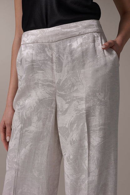 Donna Karan EXTRA HIGH-RISE WIDE-LEG SUIT PANT
