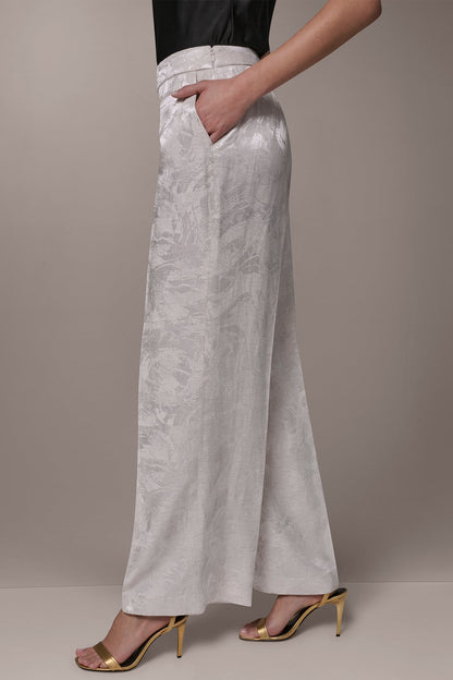Donna Karan EXTRA HIGH-RISE WIDE-LEG SUIT PANT
