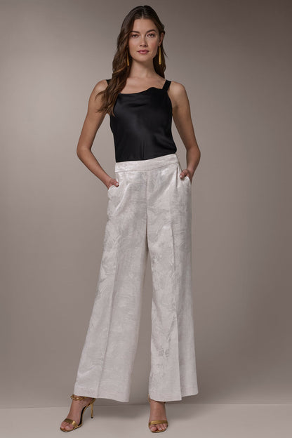 Donna Karan EXTRA HIGH-RISE WIDE-LEG SUIT PANT