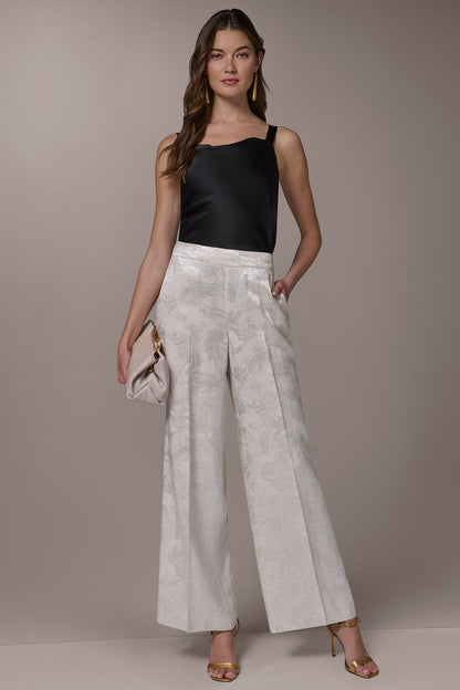 Donna Karan EXTRA HIGH-RISE WIDE-LEG SUIT PANT