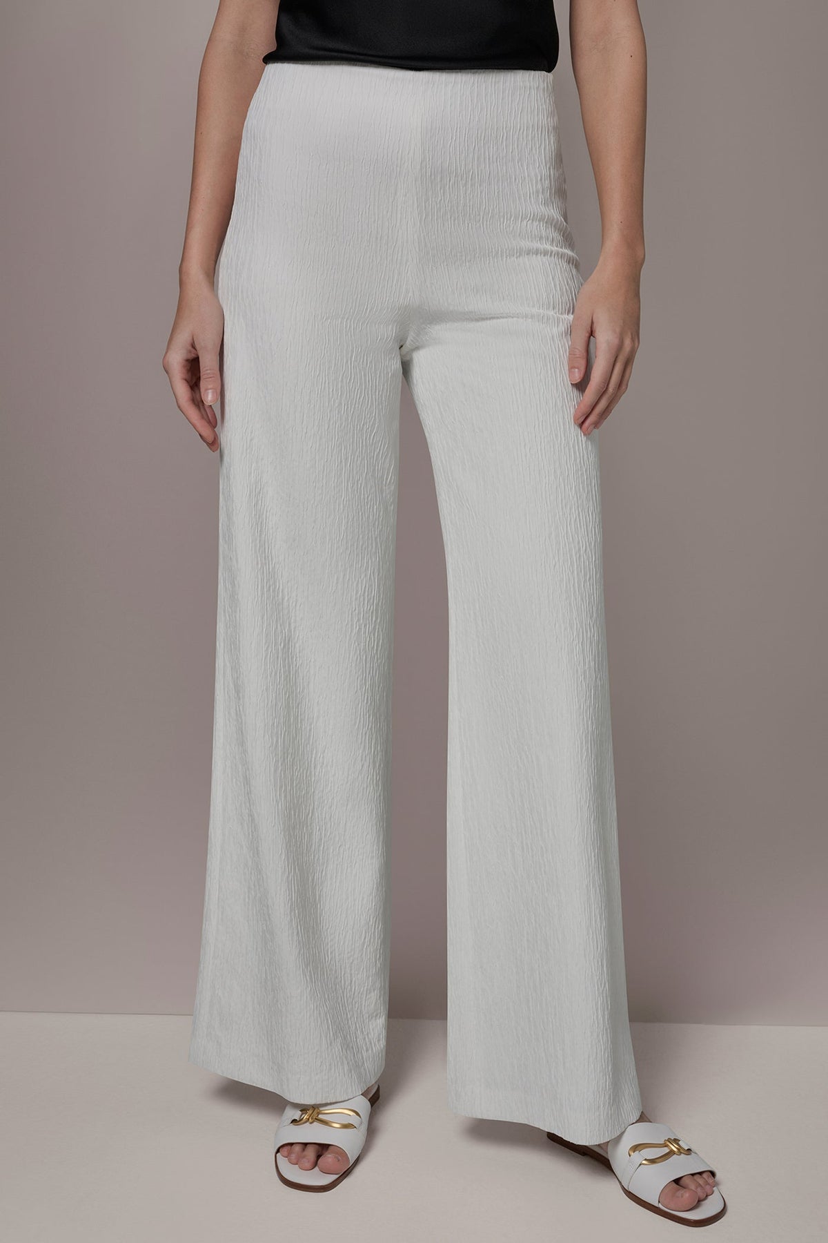 Donna Karan EXTRA HIGH-RISE WIDE-LEG SUIT PANT