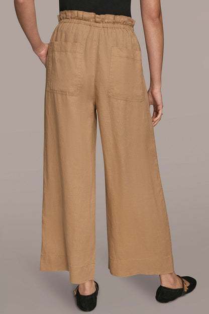 Donna Karan HIGH-RISE PAPERBAG PANT