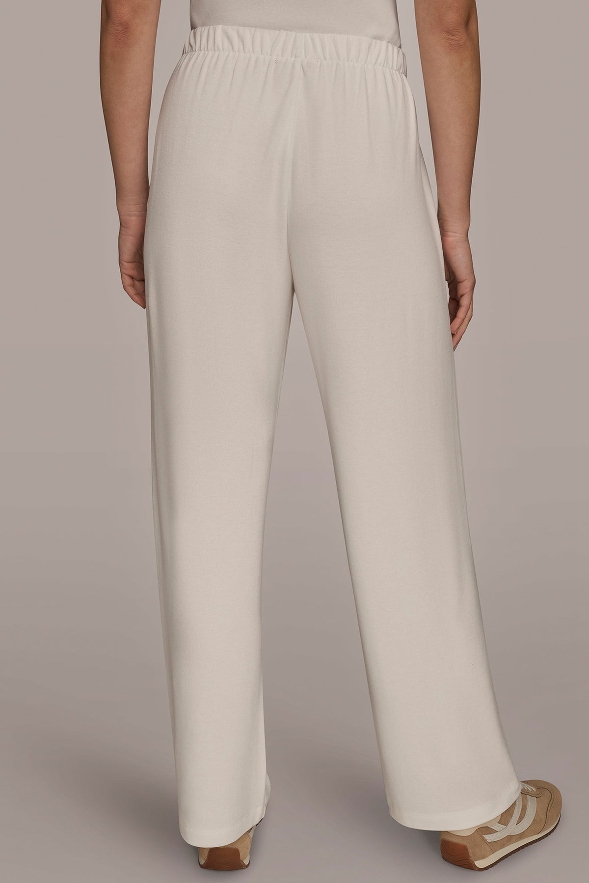 Donna Karan HIGH-RISE PLEATED PANT